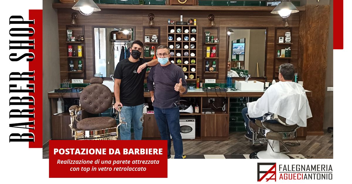 Postazione per Barber Shop